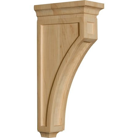 Osborne Wood Products 14 x 3 x 6 1/2 Narrow Mission Corbel in Soft Maple 8700M